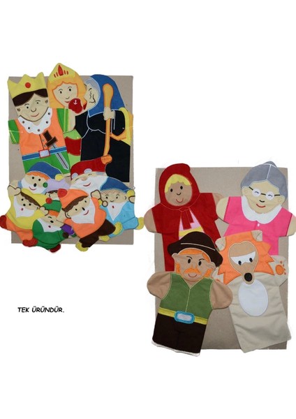 Bfs Nessiworld AND-5004 Masal Kahramanları Kukla Seti fiyatları