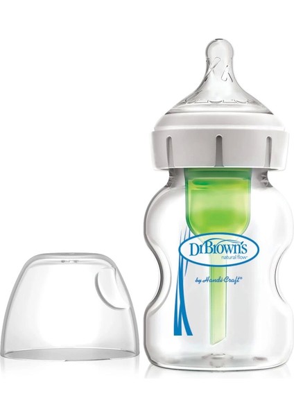 Bfs Dr Brown's Geniş Ağız Anti Kolik Options+ Cam Biberon 150 ml