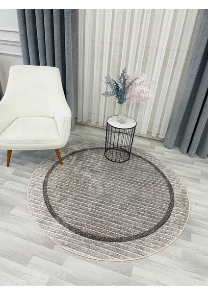 Bej Renk Iskandinav Tarzı Kaymaz Taban Sisal Görünüm Daire Halı fiyatları