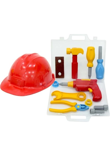 Bfs Minik Usta Çantalı Baretli Tamir Seti