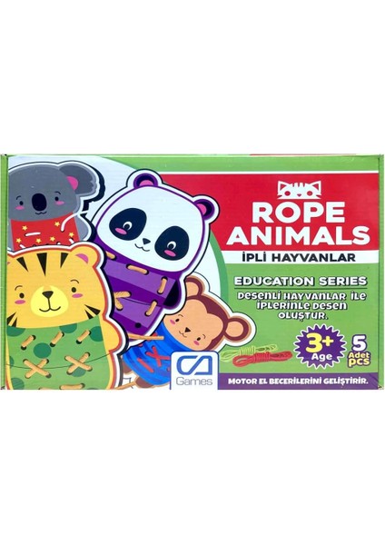 Bfs Rope Animals Ipli Hayvanlar Kutu Oyunu
