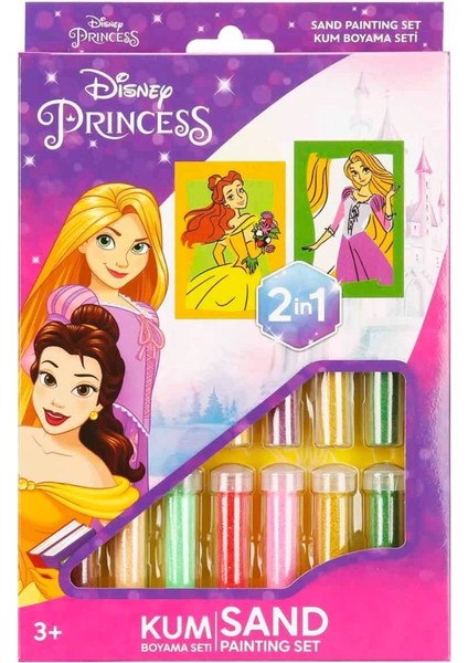 Bfs 2in1 Disney Princess Kum Boyama Seti