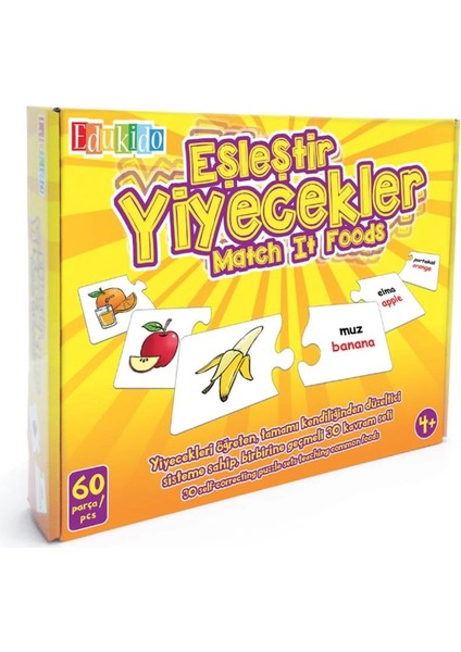 Bfs Nessiworld EDU-1002 Eşleştir Yiyecekler -Chiva