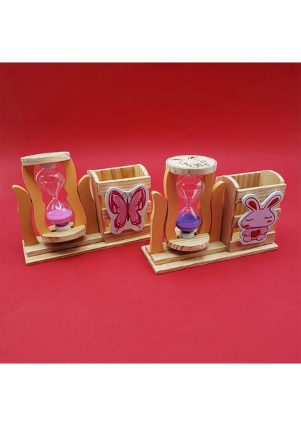 Kum Saati Kalemlik Kutulu modelleri