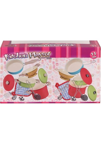 Bfs ATF-3815-7A Renkli Emaye Tencere Tava Seti 11 Parça fiyatları