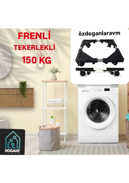 3m Buzdolabı Çamaşır Bulaşık Altlıgı Tekerlekli