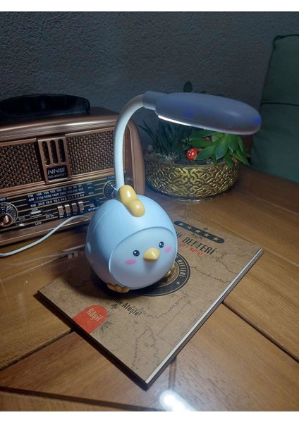 Mavi Figürlü LED Masa Lambası, Şık ve Kullanışlı Aydınlatma Seçeneği fiyatları