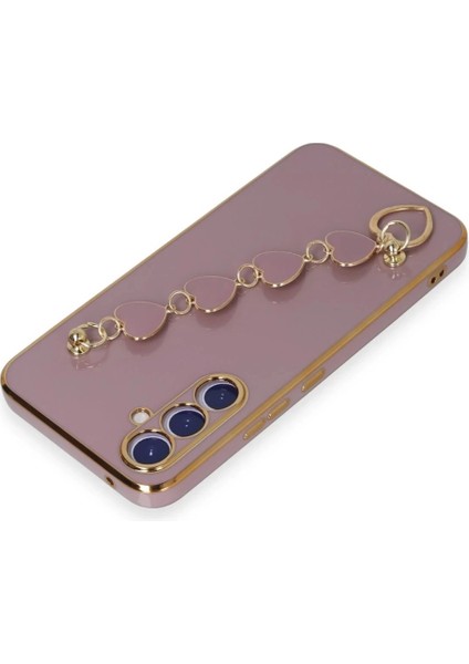 Samsung Galaxy A54 5g Kılıf Esila Silikon - Mor modelleri