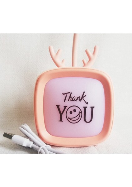 8 Ledli Tv Tasarımlı Şarjlı Masa Lambası, Kitap Okuma ve Gece Işığı modelleri