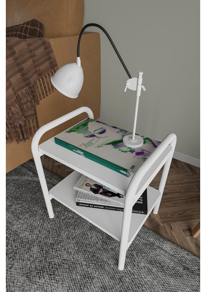 Vera Yan Sehpa Metal Komodin