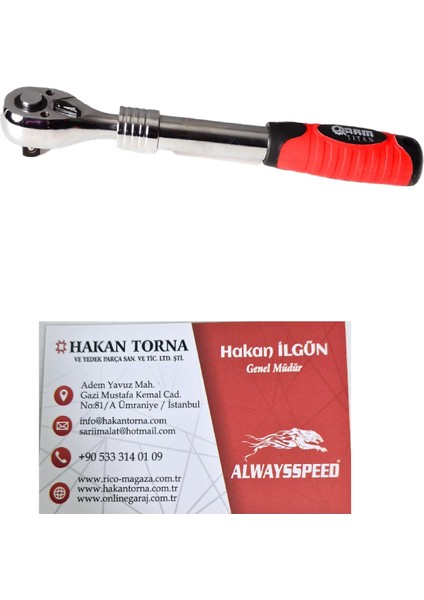 Ht Arm 1/2 Uzatmalı Cırcır Lokma Kolu 72 Diş