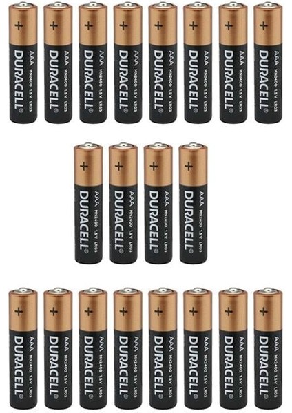 Alkalin 1.5 Volt Aaa 20 Li Ince Kalem Pil LR03/MN2400 fiyatları