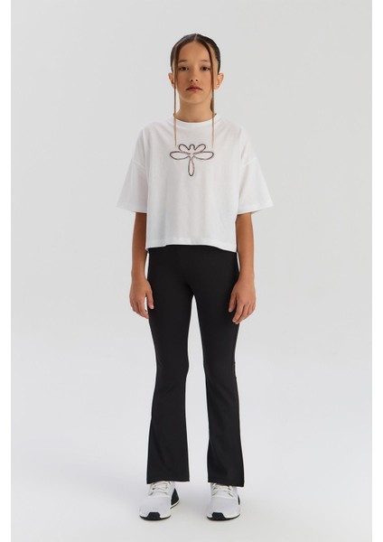 Bg Store Kız Çocuk Siyah Tayt