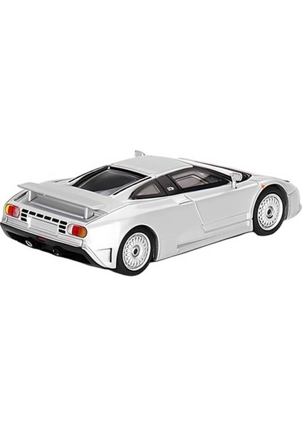 Bfs Mini Gt 1:64 Bugatti EB110 Gt Grigio Chiaro modelleri