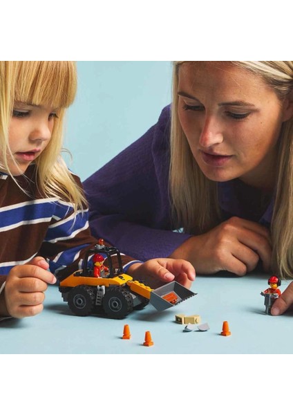 Bfs LEGO Sarı Tekerlekli Inşaat Yükleyicisi 60450 modelleri