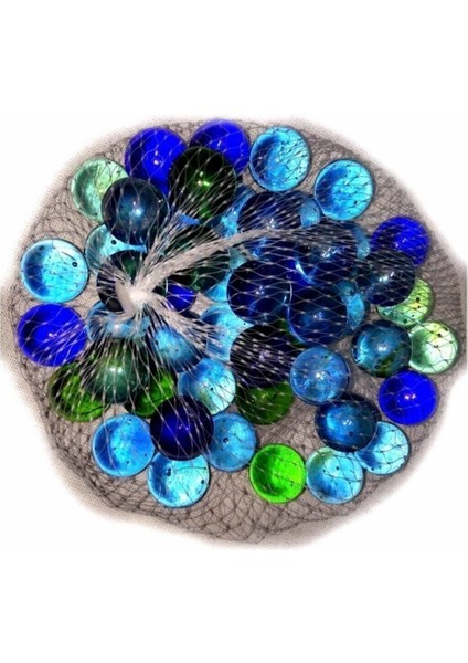 Renkli 50 Adet Misket Oyuncak Seti, Eğlenceli ve Renkli Bilye Koleksiyonu