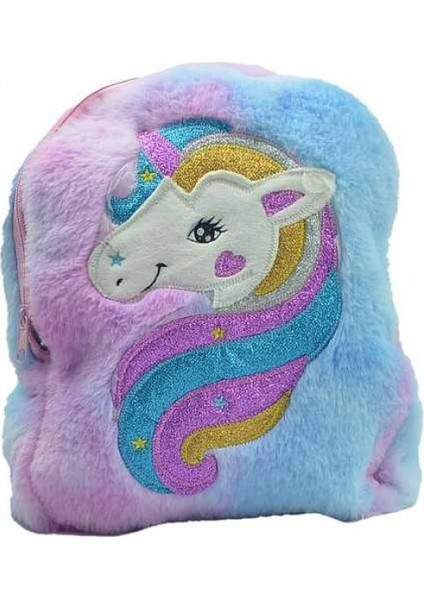 -Taros Unıck Color Unıcorn Orta B. Peluş Sırt Çantası modelleri
