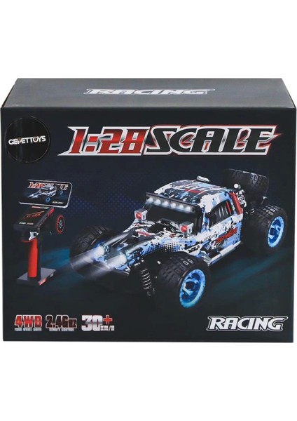 Bfs 284161 Kumandalı 30 Km Hız Yapan Yarış Arabası 1:28 -Gepettoys fiyatları