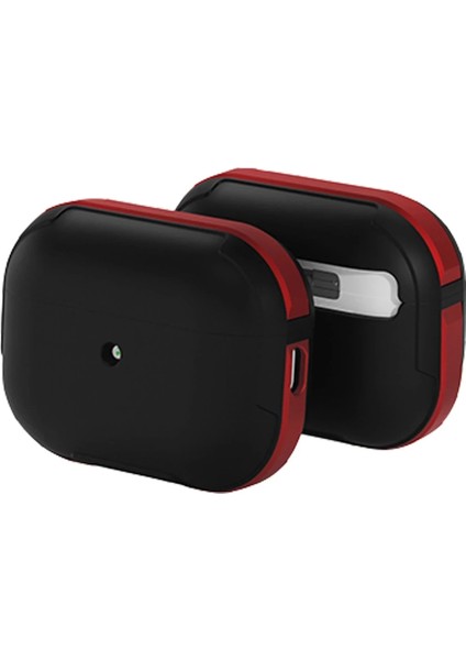 Bfs Airpods 3 (3.nesil) Mo-A8 Armor Kılıf - Kırmızı
