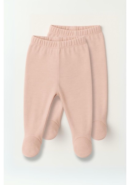 Unisex Bebek Ikili Tek Alt - Somon