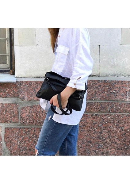 Kadın Hakiki Deri Siyah Heybe Messenger Çanta, Şık ve Kullanışlı Günlük Çanta fiyatları