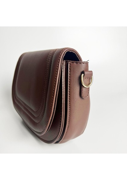Kadın Deri Çapraz Çanta, Şık ve Kullanışlı, Kahverengi fiyatları