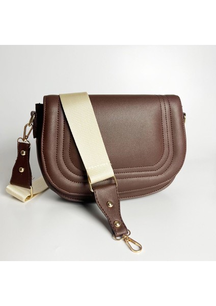 Kadın Deri Çapraz Çanta, Şık ve Kullanışlı, Kahverengi modelleri