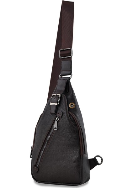 Şık Kahverengi Unisex Omuz Çantası, Hafif ve Kullanışlı Tasarım fiyatları