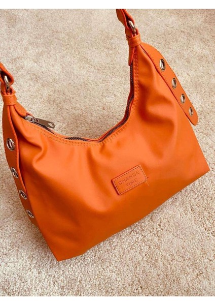 Canlı Turuncu Şık Küçük Çanta, Günlük Kullanım Için Ideal Seçim fırsatları