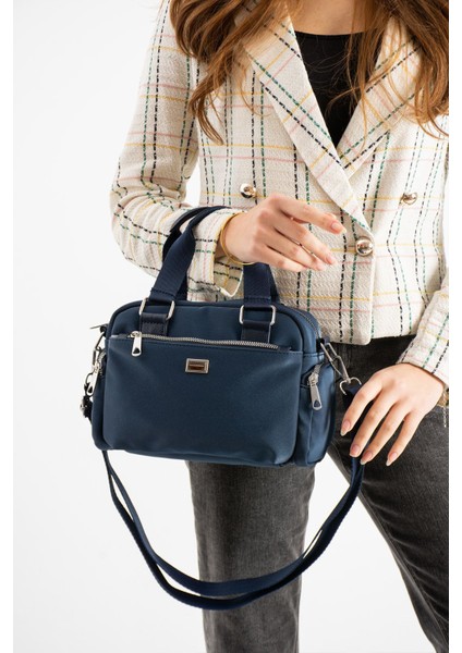 Lacivert Kadın Omuz ve El Çantası, Şık Çapraz Kullanım Seçeneği fırsatları