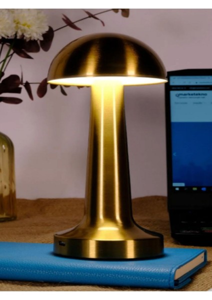 Şık ve Kullanışlı 3 Renkli Dokunmatik Altın Masa Lambası fiyatları