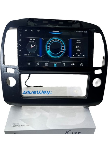 Nissan Navara 2006-2010 Blueway 8-128 Tam Profesyonel Oem Multimedia