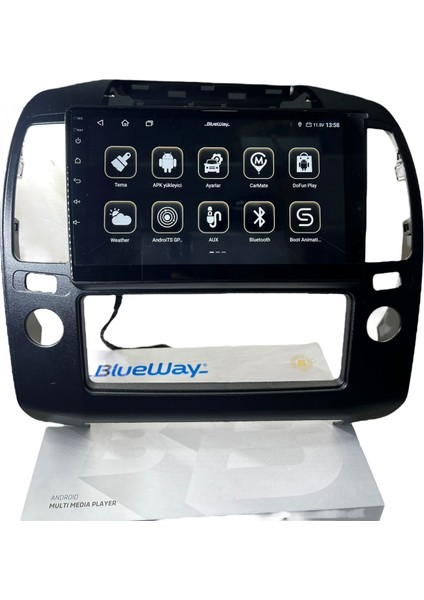 Nissan Navara 2006-2010 Blueway 8-128 Tam Profesyonel Oem Multimedia fiyatları