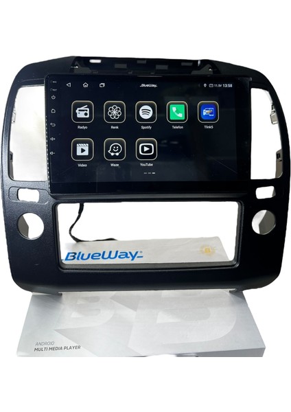 Nissan Navara 2006-2010 Blueway 8-128 Tam Profesyonel Oem Multimedia modelleri