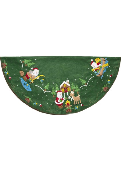 Lodge Santa Felt Applique Kit