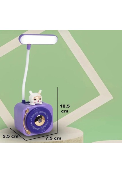 Sevimli Çocuk Odası Gece Lambası, Kalemlik, Masa Lambası ve USB Destekli Dekorasyon fırsatları