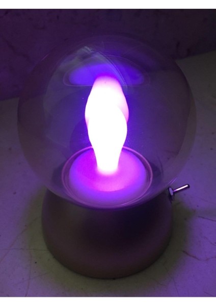 Renkli Ateş Efektli Şarjlı Dekoratif LED Masa Lambası