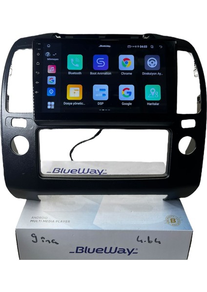 Nissan Navara 2006-2010 Blueway 4-64 Profesyonel Oem Multimedia fırsatları