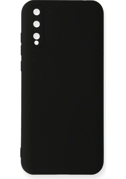 Huawei P Smart S Kılıf Nano Içi Kadife Silikon - Siyah