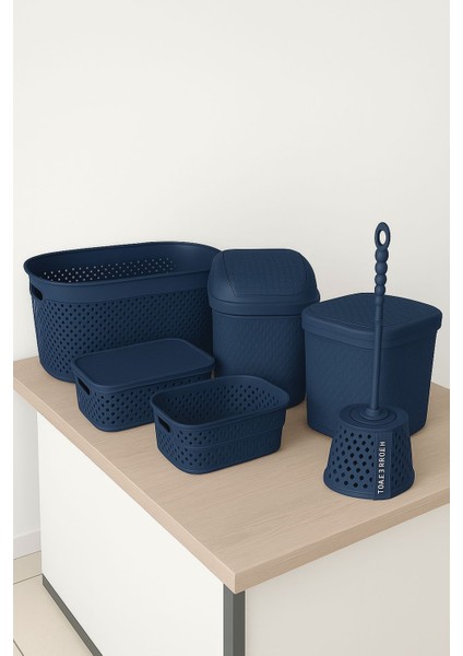 Katre Çeyiz Seti 6 Parça Banyo Seti