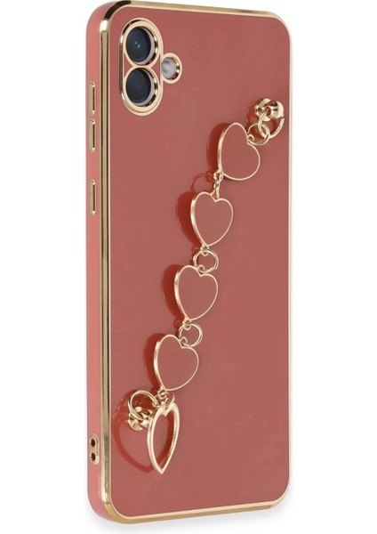 Samsung Galaxy A04E Kılıf Esila Silikon - Kırmızı fiyatları