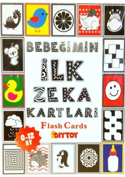 Bebeğim Için Ilk Zeka ve Öğrenme Kartları, Eğlenceli ve Öğretici Set