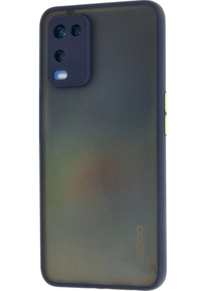 Oppo A54 4g Kılıf Montreal Silikon Kapak - Lacivert modelleri
