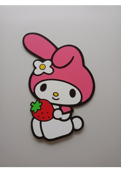 Ahşap Sanrio My Melody Çocuk Odası Gece Lambası 24X36 Pembe fiyatları