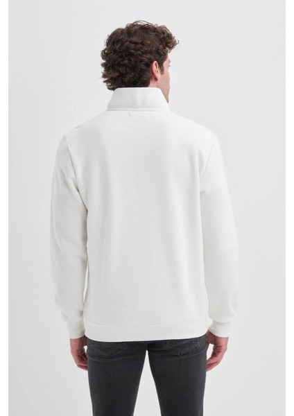 Ekru Erkek Sweatshirt 56180