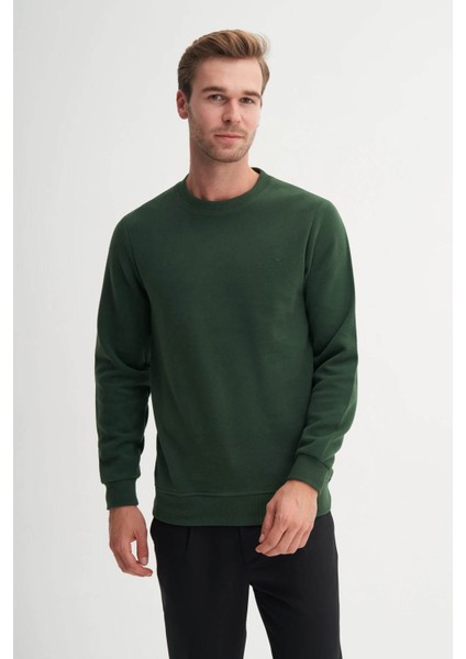 Koyu Yeşil Erkek Sweatshirt 56400 fiyatları