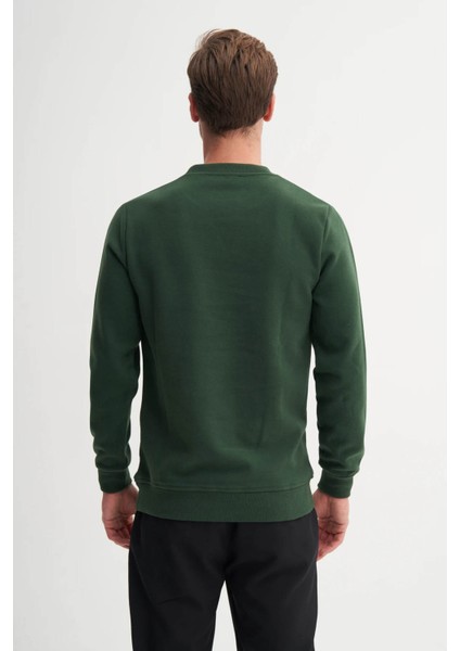Koyu Yeşil Erkek Sweatshirt 56400 modelleri