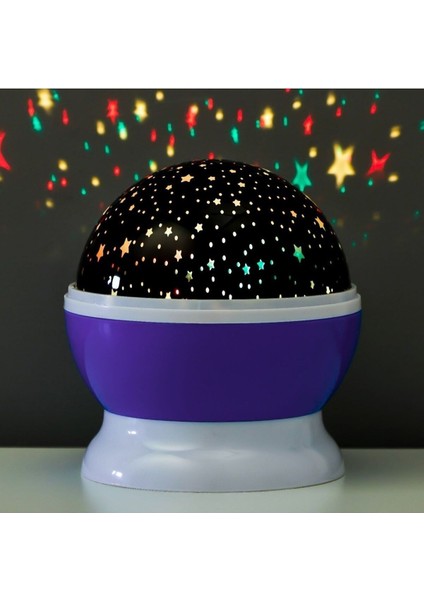 Renkli Yıldızlı Gökyüzü Projeksiyon Gece Lambası, Huzurlu Uyku Için Mükemmel Seçenektir
