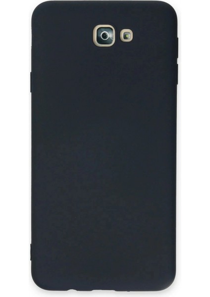 Samsung Galaxy J7 Prime Kılıf Nano Içi Kadife Silikon - Lacivert