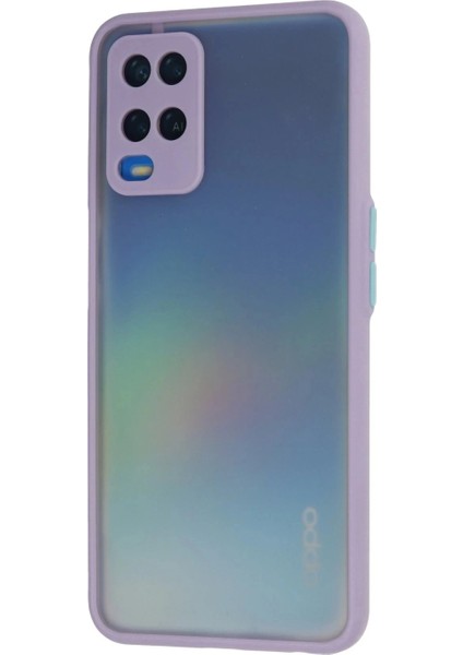 Oppo A54 4g Kılıf Montreal Silikon Kapak - Mor modelleri
